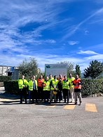 L’assessore regionale Thomas De Luca in visita al TMB di Foligno